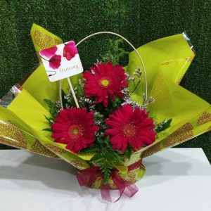 ideas de regalos cestas flores